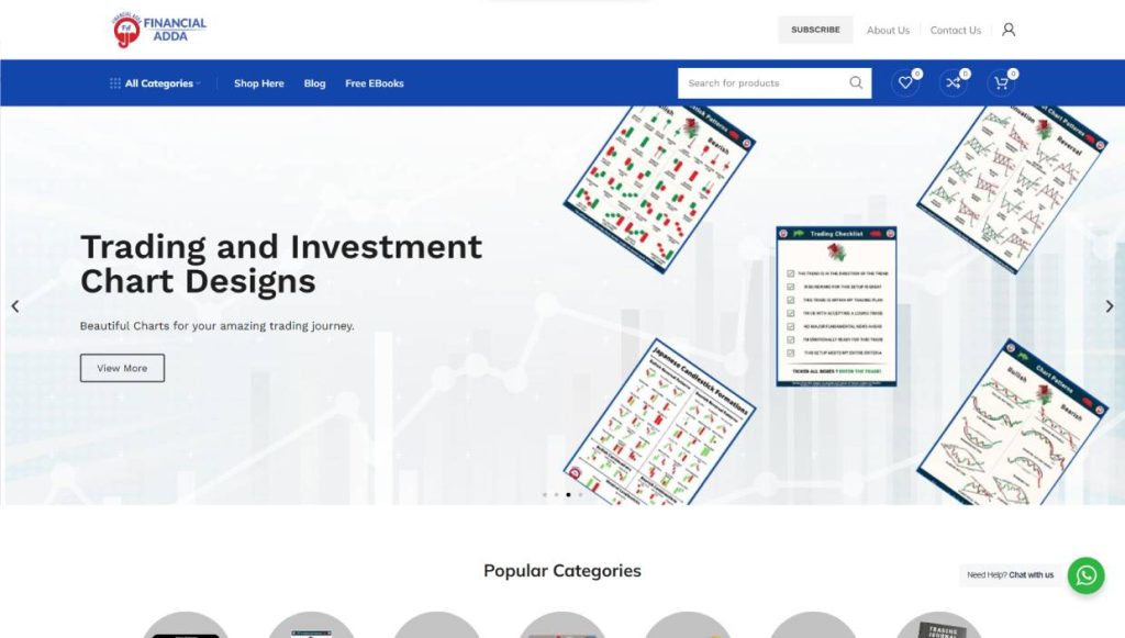 Financial Adda Website Screenshot