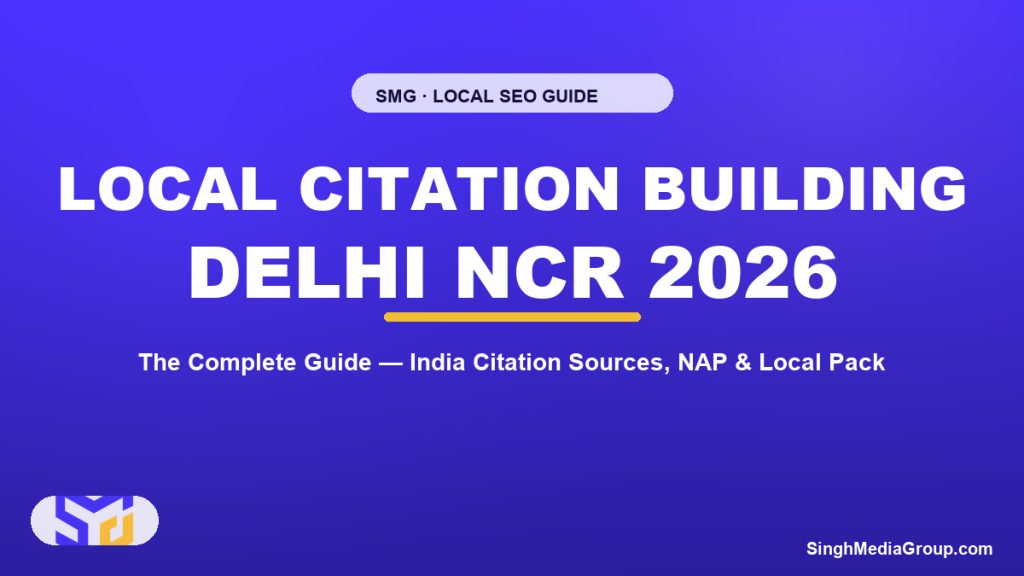 local citation building delhi ncr cover image