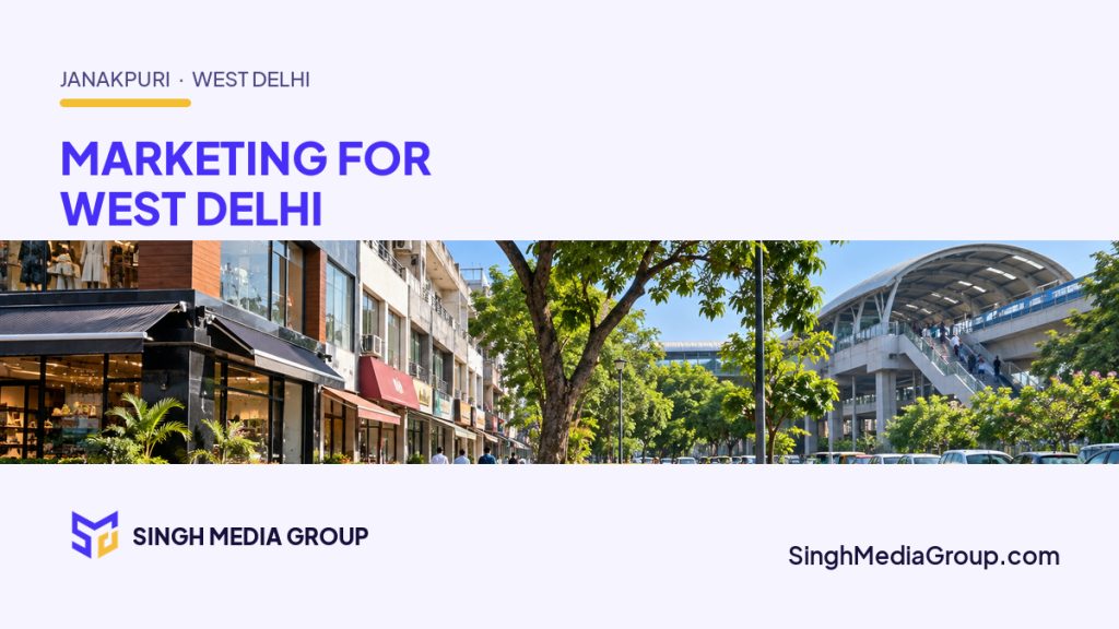 Digital marketing agency in Janakpuri - Singh Media Group cover